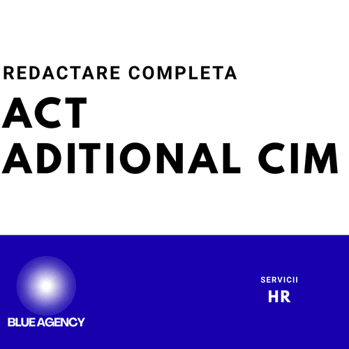 REDACTARE ACT ADITIONAL ANGAJATOR CIM CONTRACT DE MUNCA